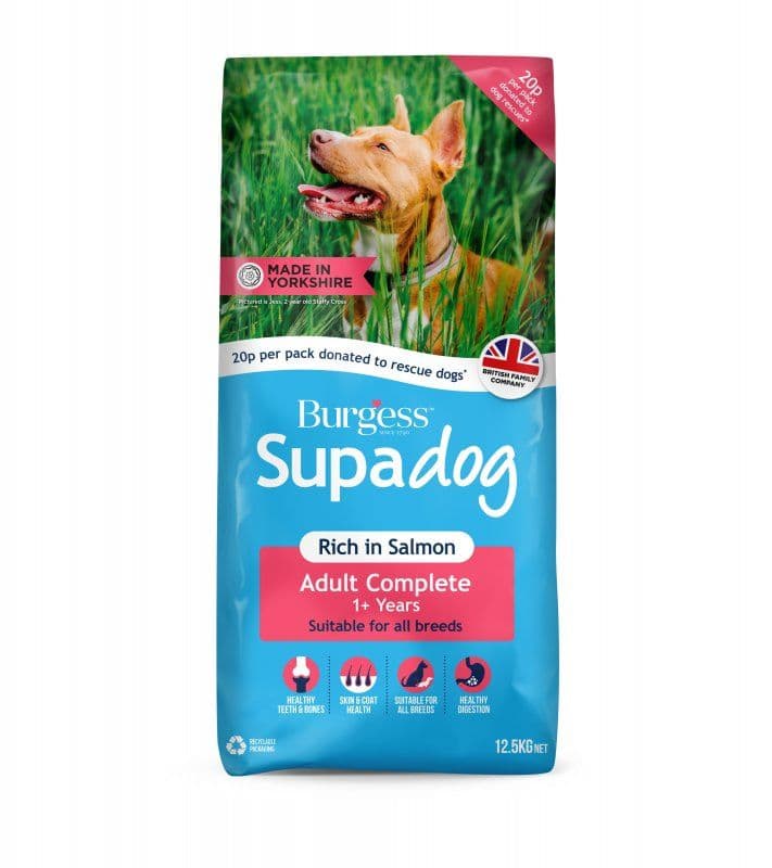Burgess Supadog Adult Salmon (12.5kg)