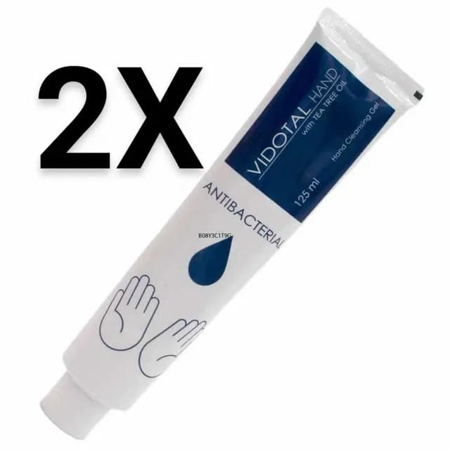 Vidotal Hand Gel With Tea Tree Oil (125ml)