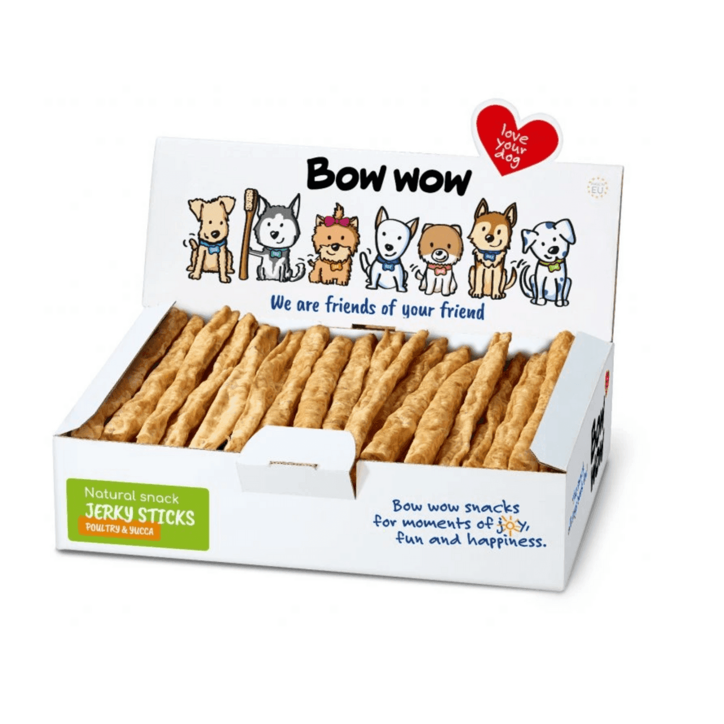 Bow Wow Natural Sticks Chicken