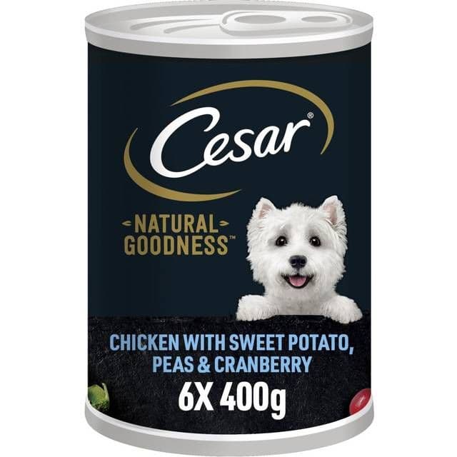 Cesar Natural Goodness Tin Chicken & Veg (400g)