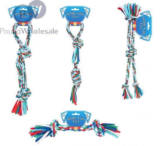 World of Pets Cloth Rope Tug Toy