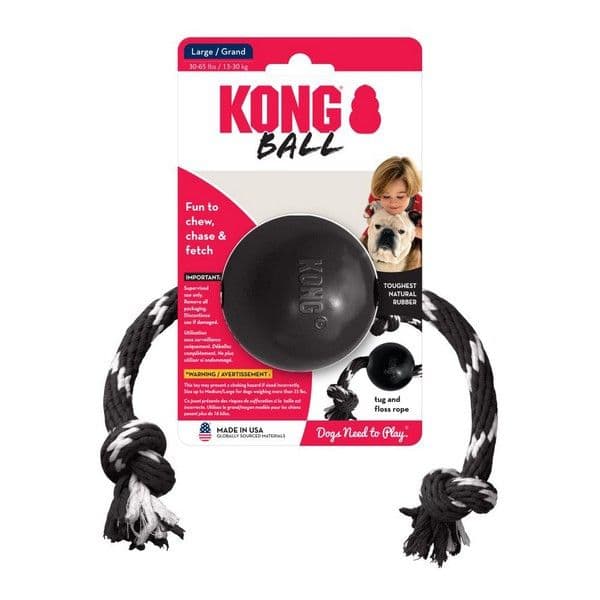 Kong Extreme Ball With Rope (Large)