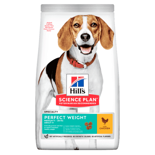 Hills Perfect Weight Adult Medium Chicken (12kg)