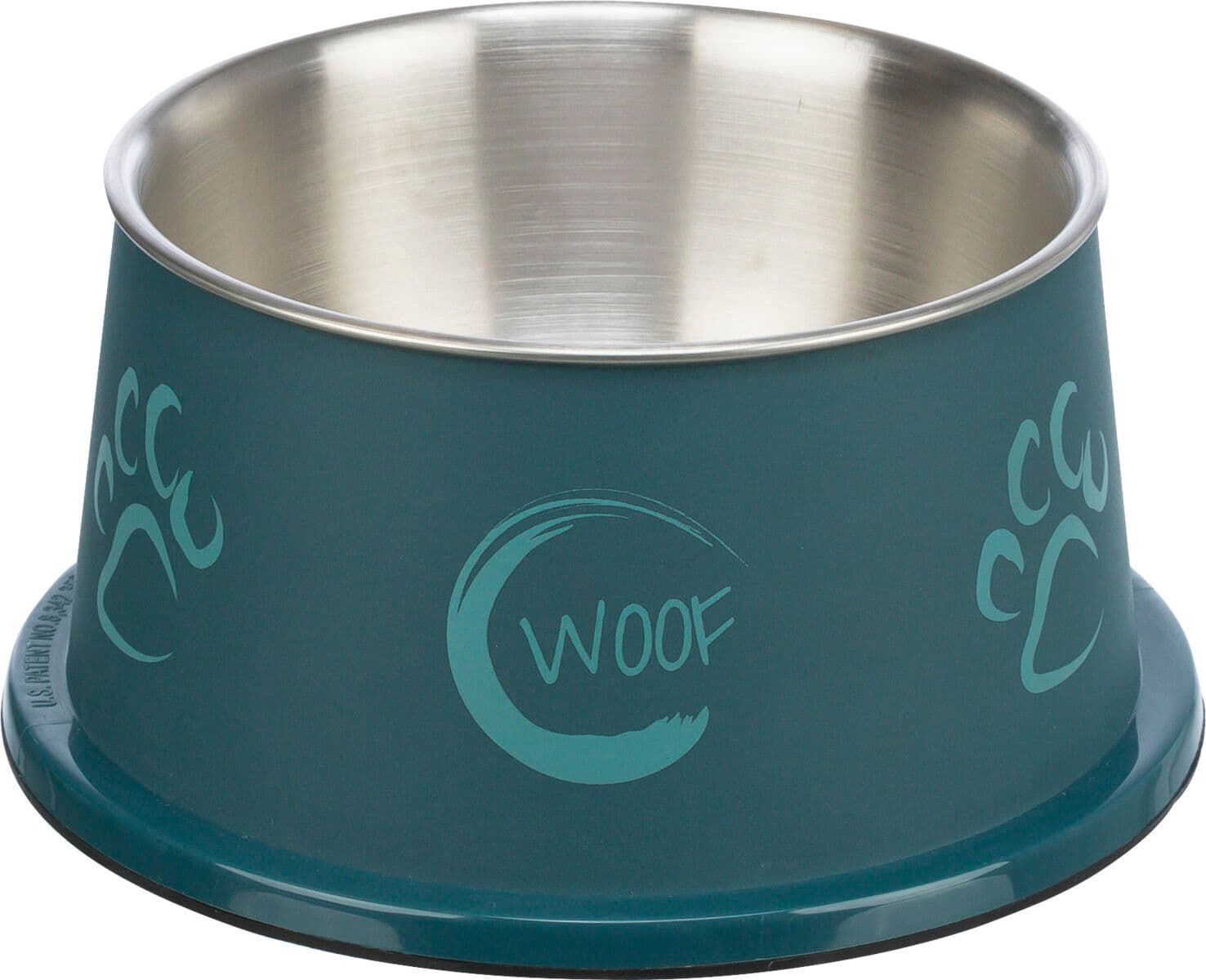 Trixie Long Ear Bowl, Stainless Steel/Plastic