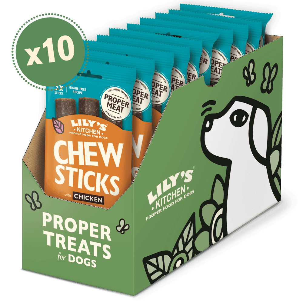 Lilys Kitchen Dog Chew Sticks with Chicken (120g)