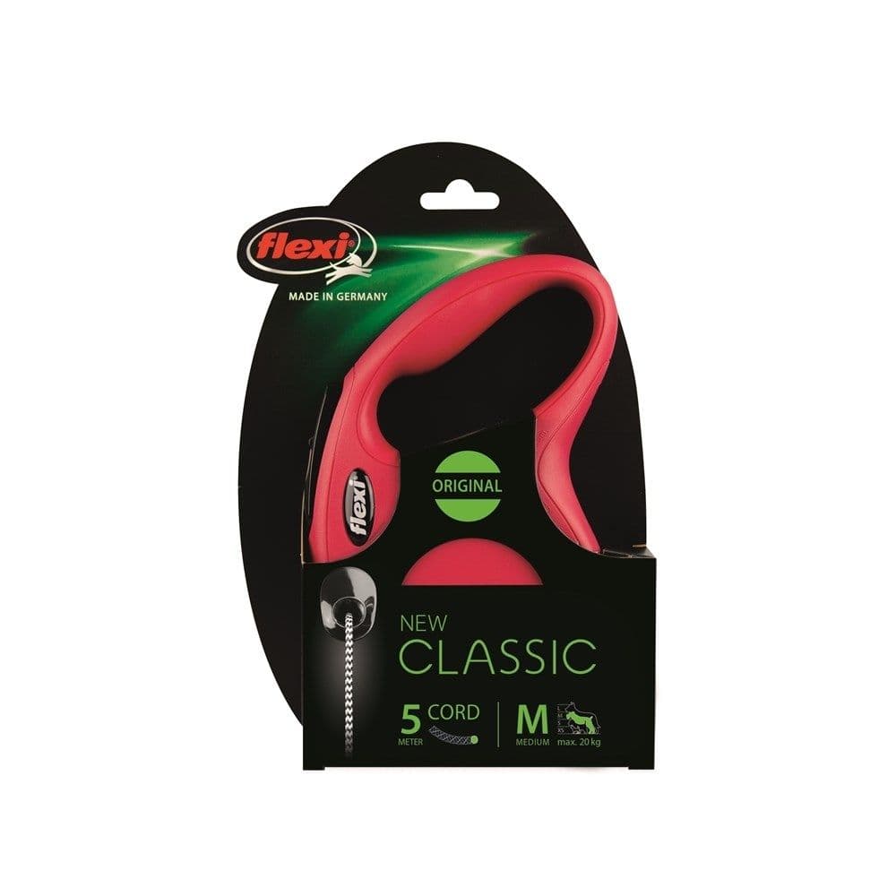 Flexi Classic Cord Red (Medium)(5M)