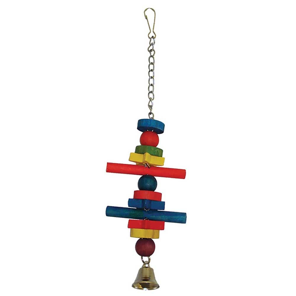 Happy Pet Products Shooting Star Wood Bird Toy