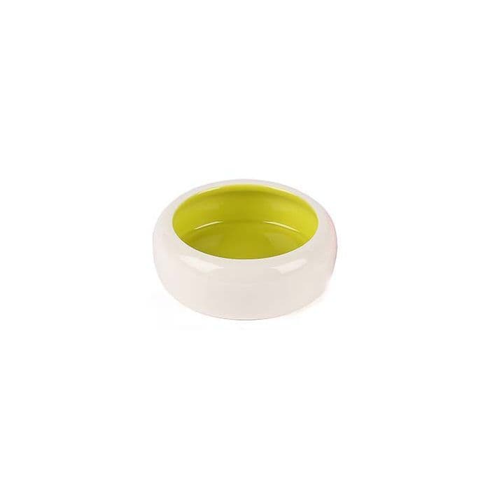 Happy Pet Products Anti Splash Pet Bowl - (Green)