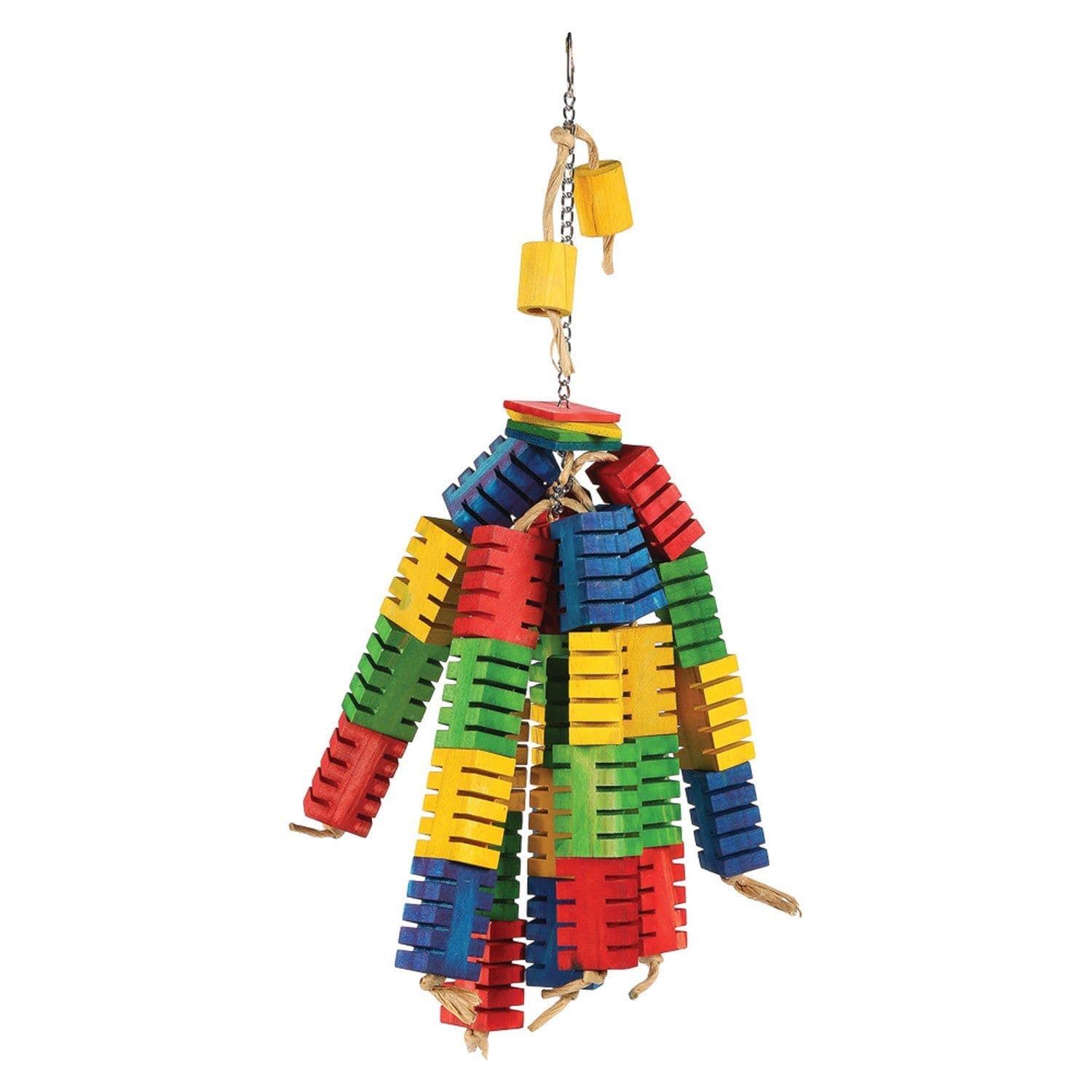 Happy Pet Products Parrot Toy Blocks 'n' Beads