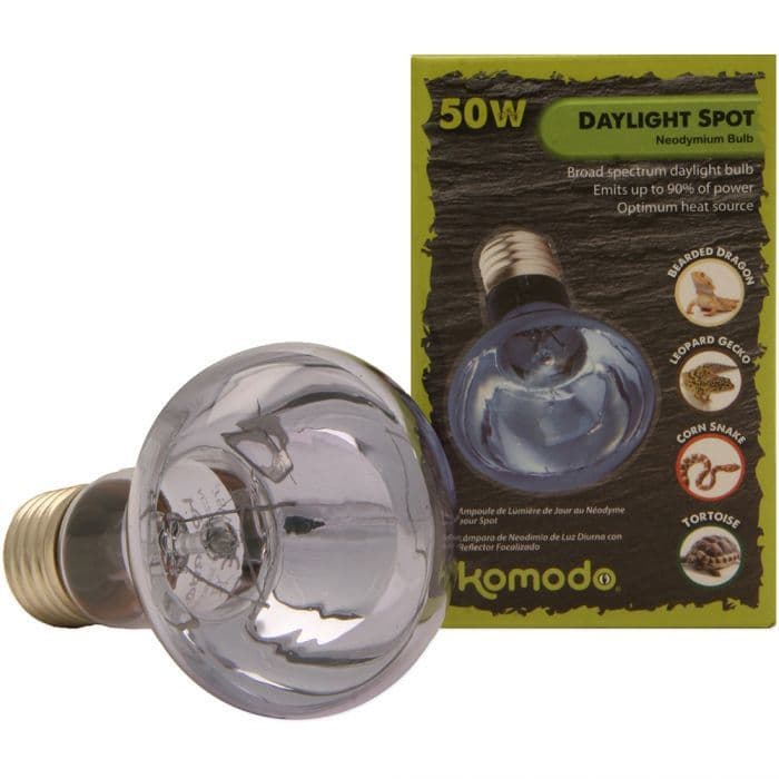 Komodo Neodymium Daylight Spot Bulb ES (50W)