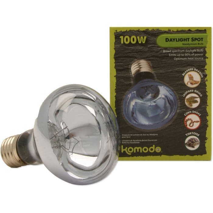 Komodo Neodymium Daylight Spot Bulb ES (100W)