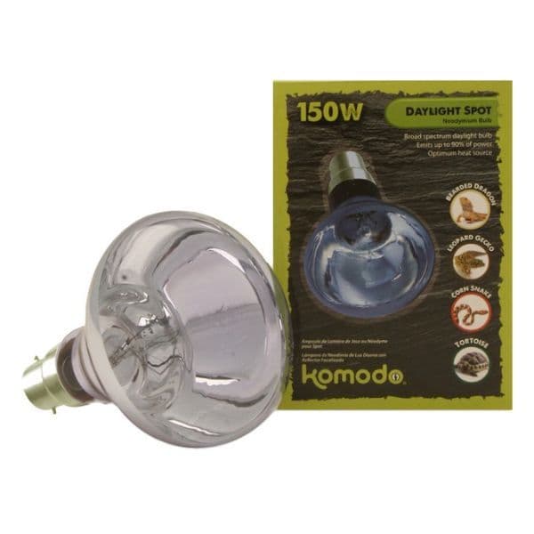 Komodo Neodymium Daylight Spot Bulb R95 BC (150W)