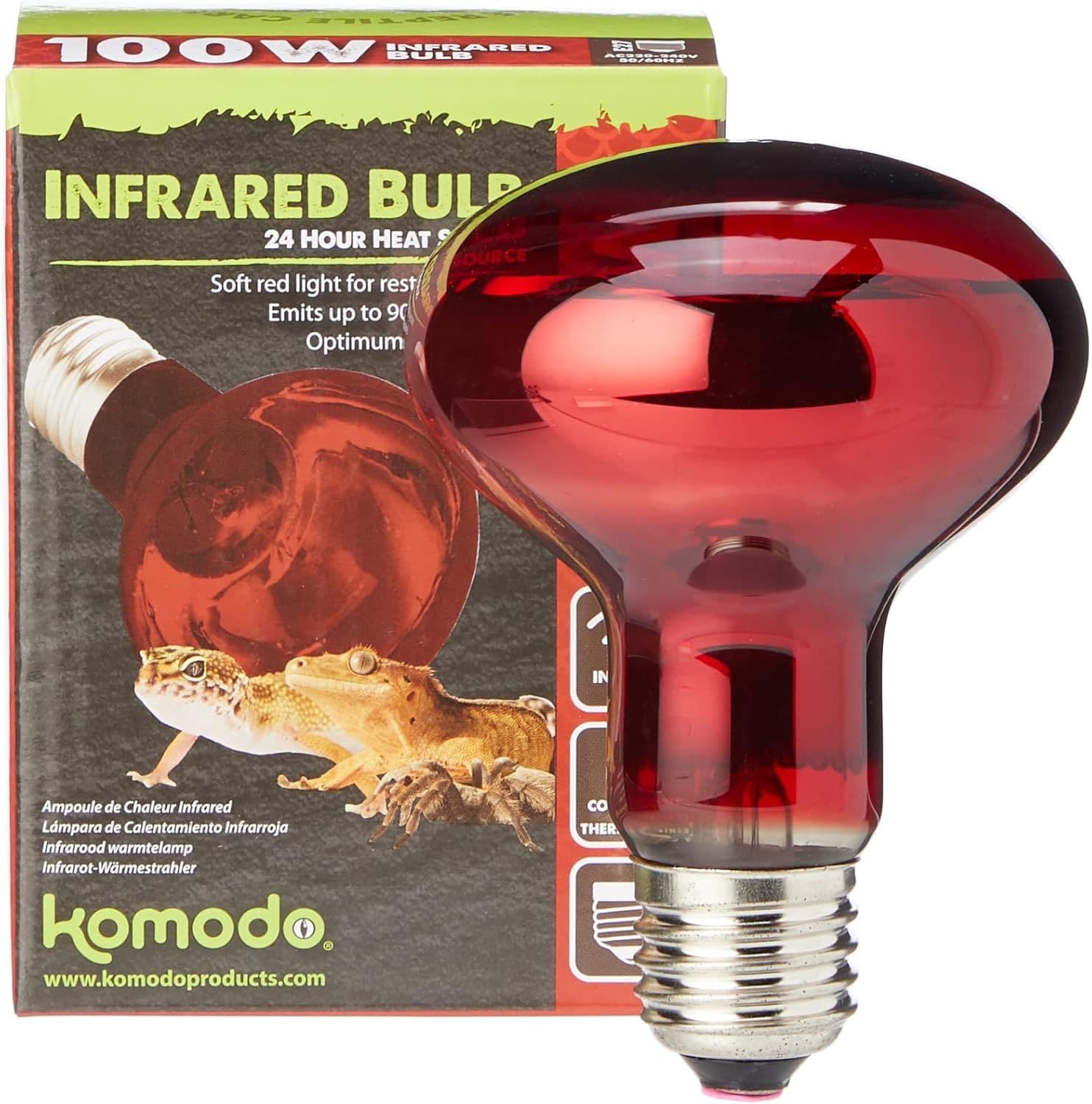 Komodo Infrared Spot Bulb ES (75W)