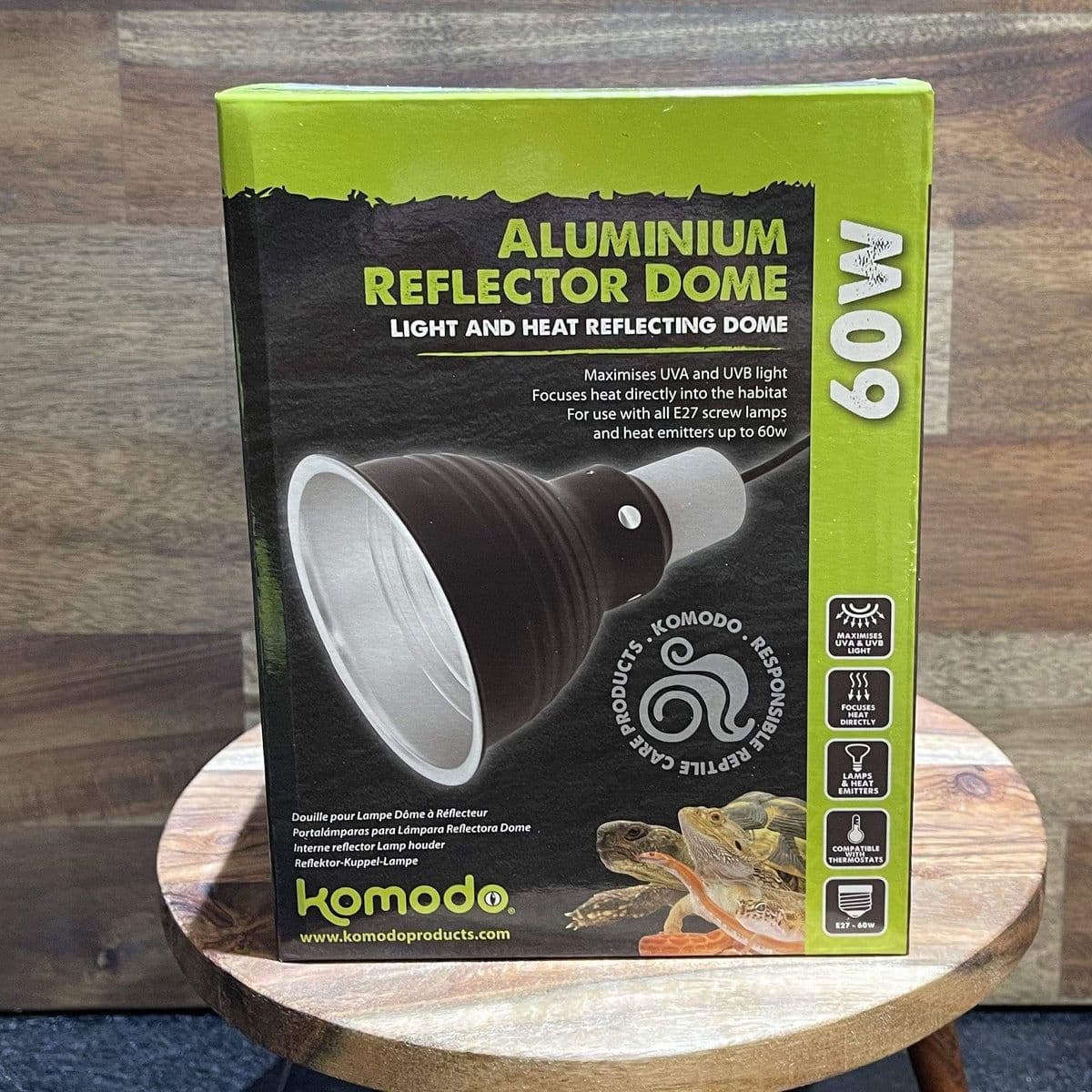 Komodo Aluminium Reflector Dome (14cm)