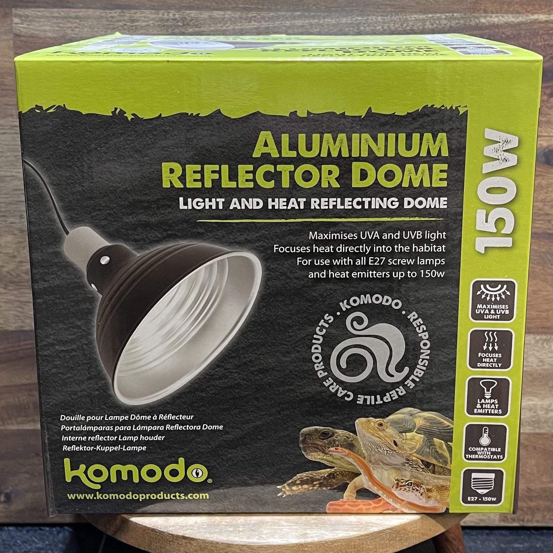 Komodo Aluminium Reflector Dome (21cm)