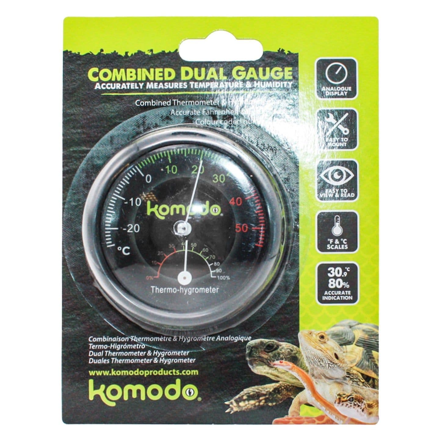 Komodo Hygrometer Analog