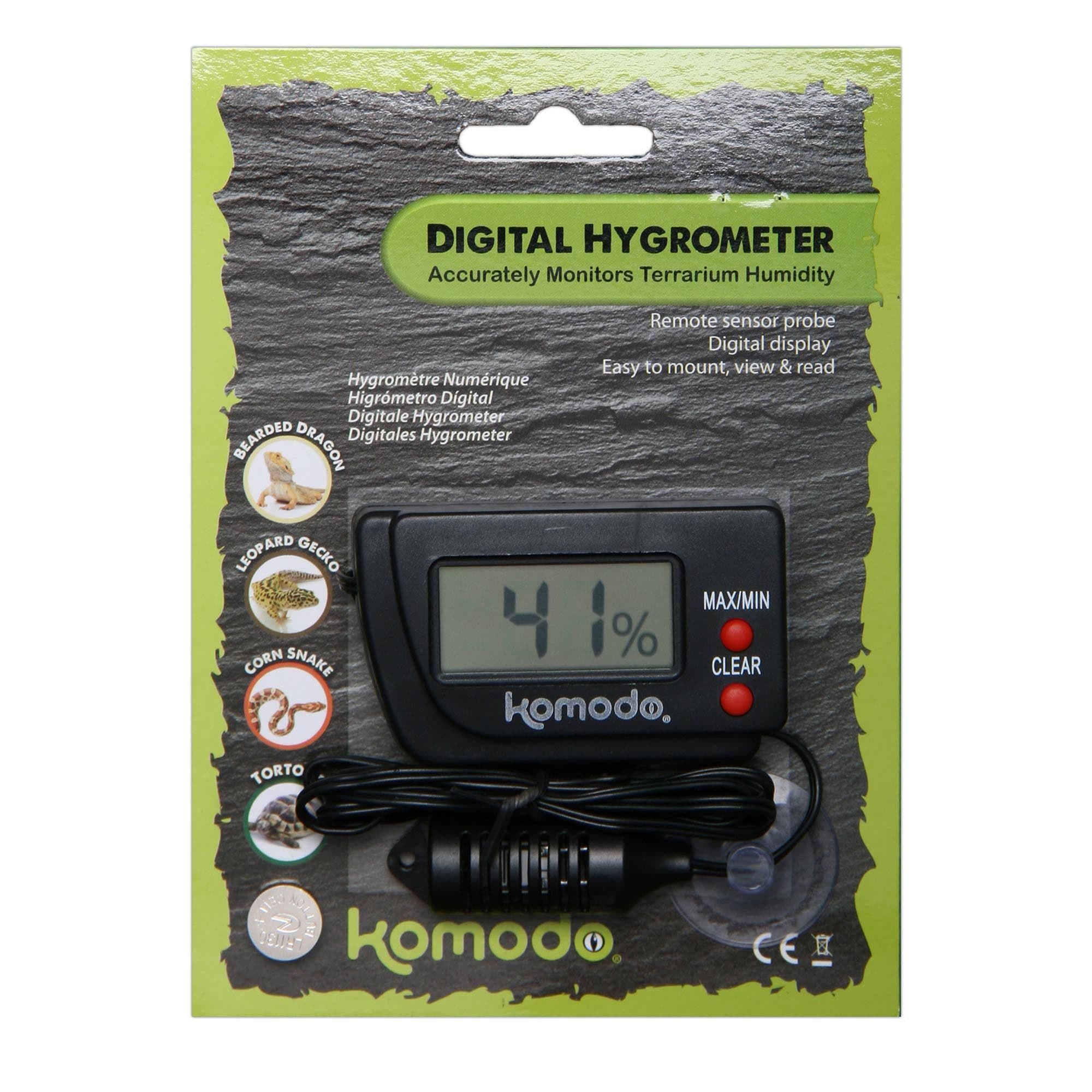 Komodo Hygrometer Digital