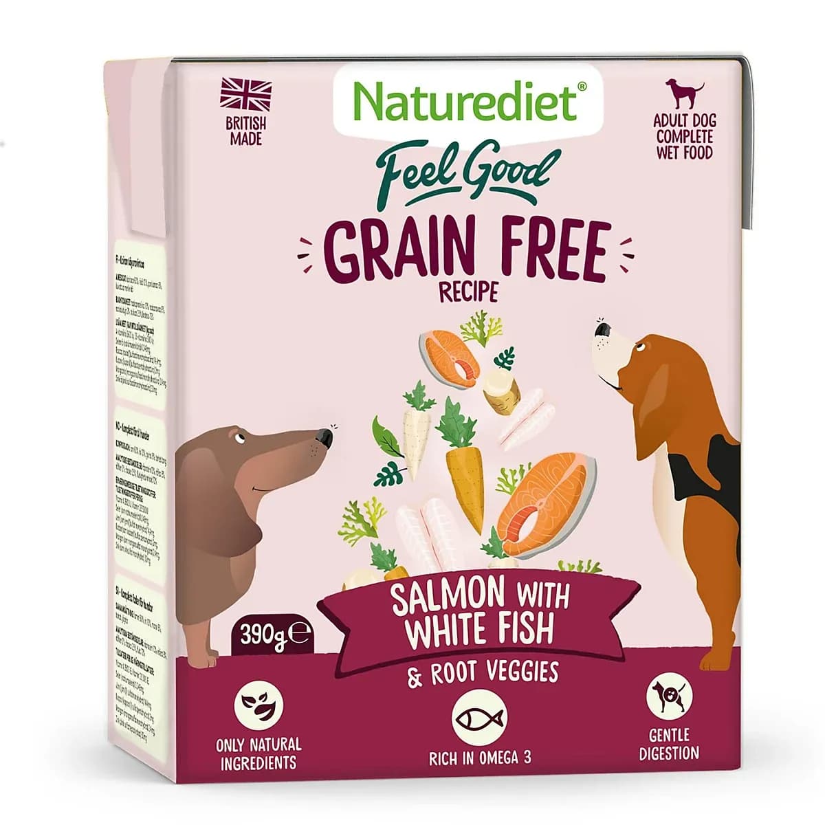 NatureDiet Grain Free Salmon (390g)