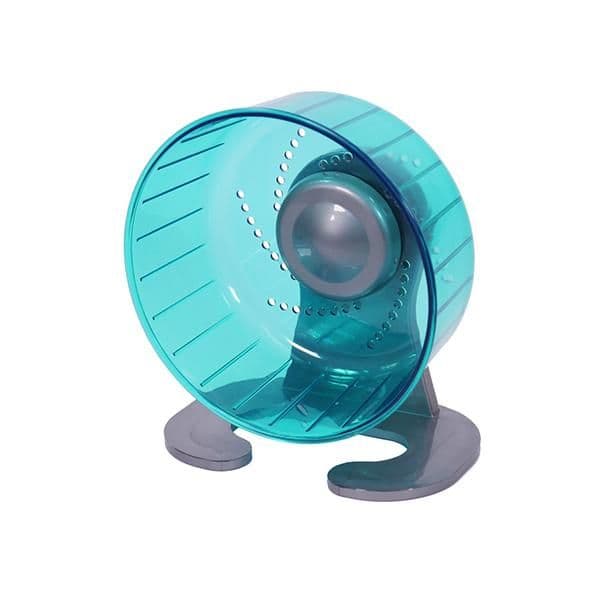 Rosewood Pico Exercise Wheel With Stand Teal (17cm)