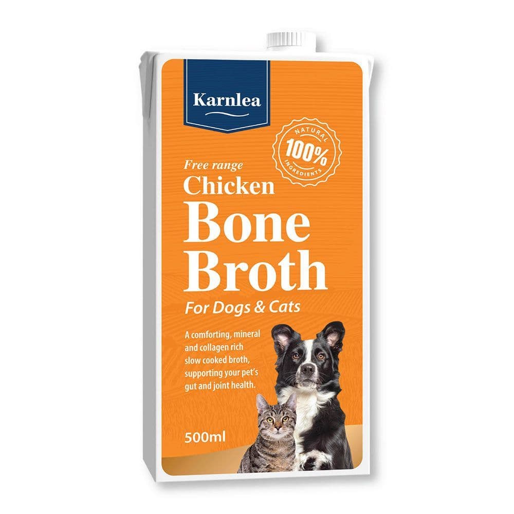 Karnlea Chicken Bone Broth For Dogs & Cats (500ml)