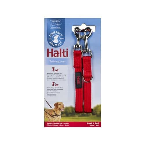 Company of Animals HALTI Training Lead Red (Small)