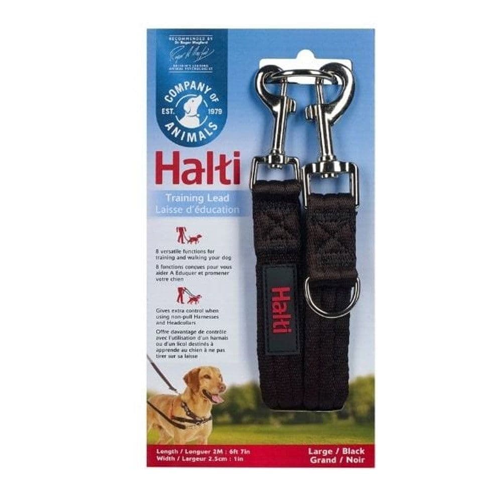 Company of Animals HALTI Active Lead Black (Small)