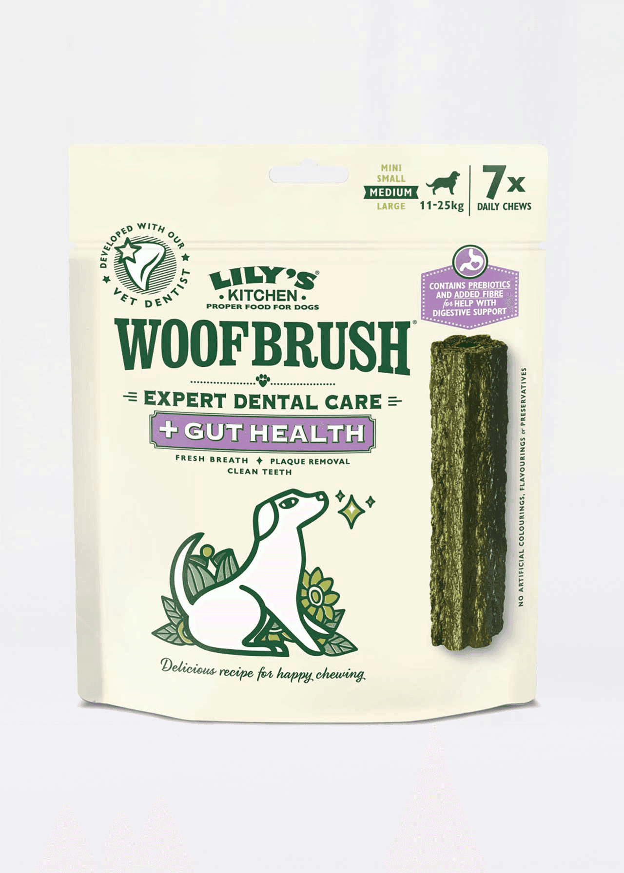 Lilys Kitchen Woof Brush + Gut Health (Small / 7pk)
