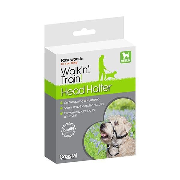 Rosewood Walk N Train Dog Head Halter (Medium)