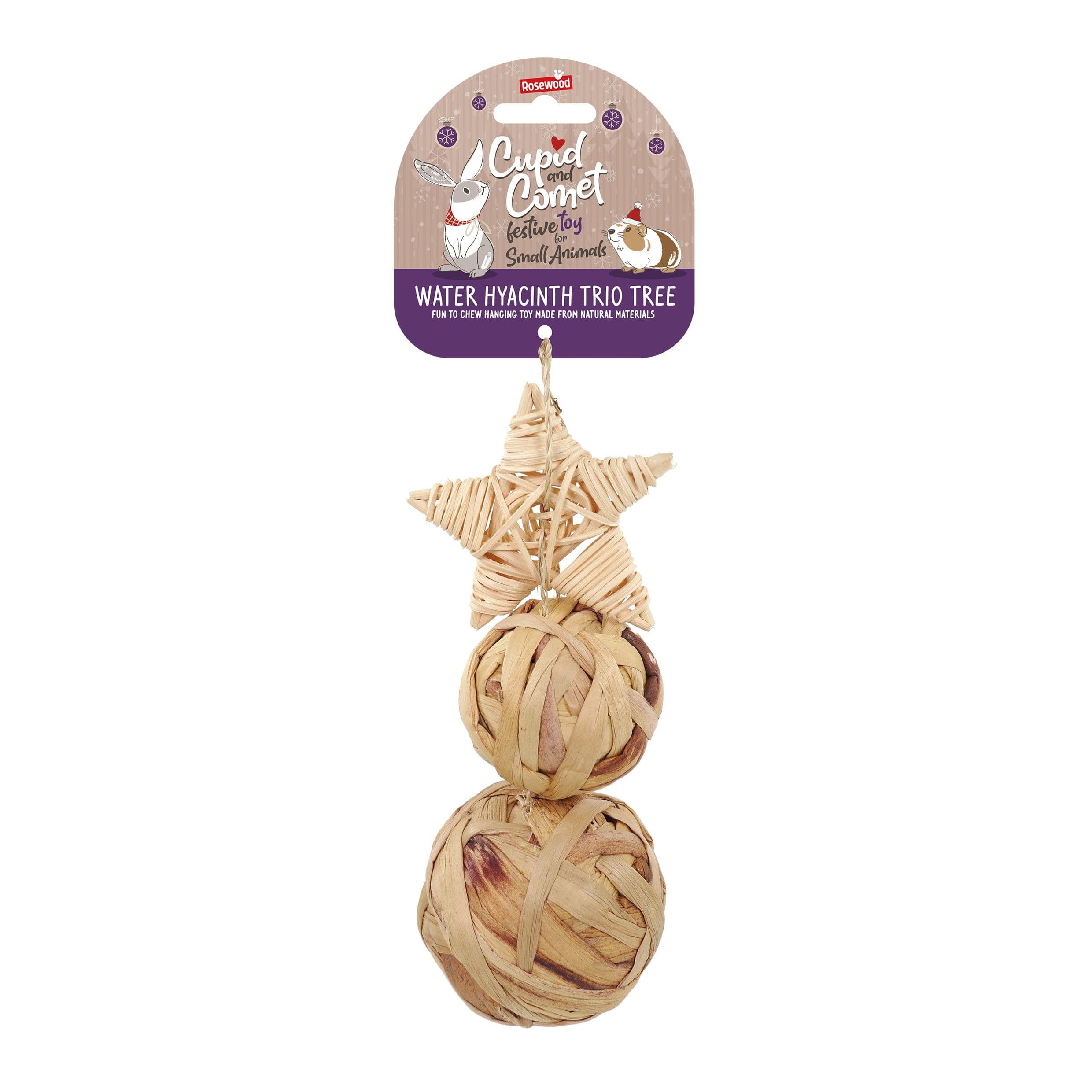 Rosewood Water Hyacinth Trio Toy