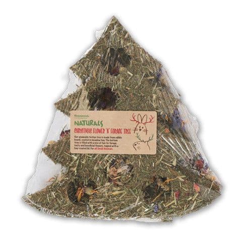 Rosewood Christmas Flower N Forage Tree