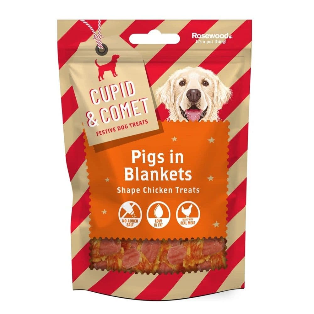 Rosewood Pigs In Blankets Dog Treats (100g)