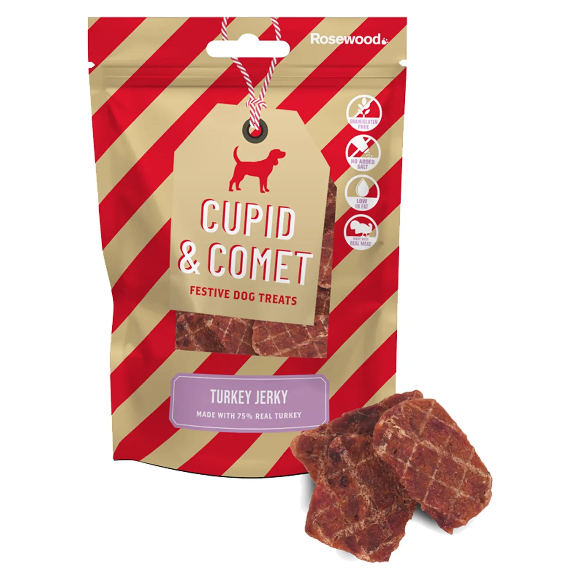 Rosewood Turkey Jerky Dog Treats (100g)