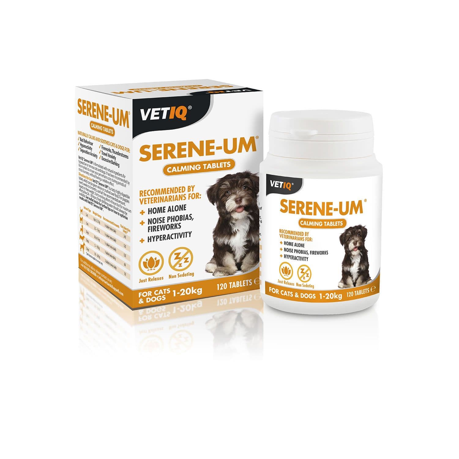 VetIQ Serene UM Calming Tablets (1-20kg)(30pk)