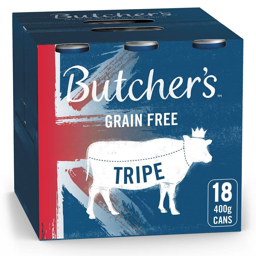 Butchers Grain Free With Tripe (18x400g)