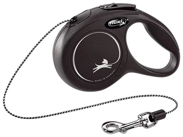 Flexi Cat Classic Cord Black (3M)