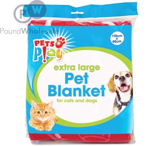 Pets Play Pet Blanket Extra Large (110cm x 65cm)
