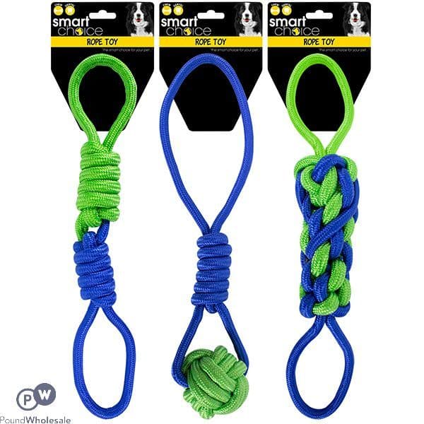 Smart Choice Rubber Rope Dog Tug Toy (45cm)