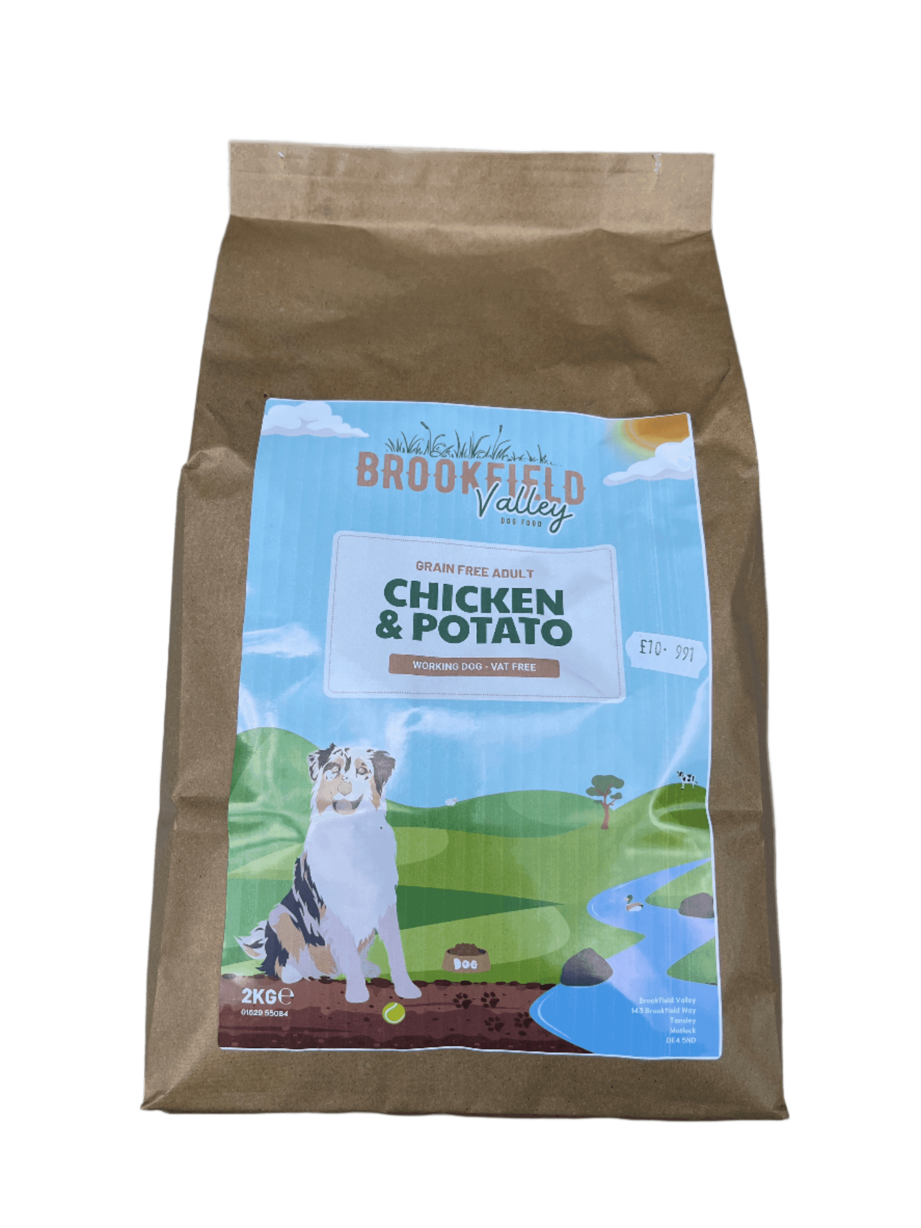 Collards Grain Free Adult Chicken & Potato (2kg)