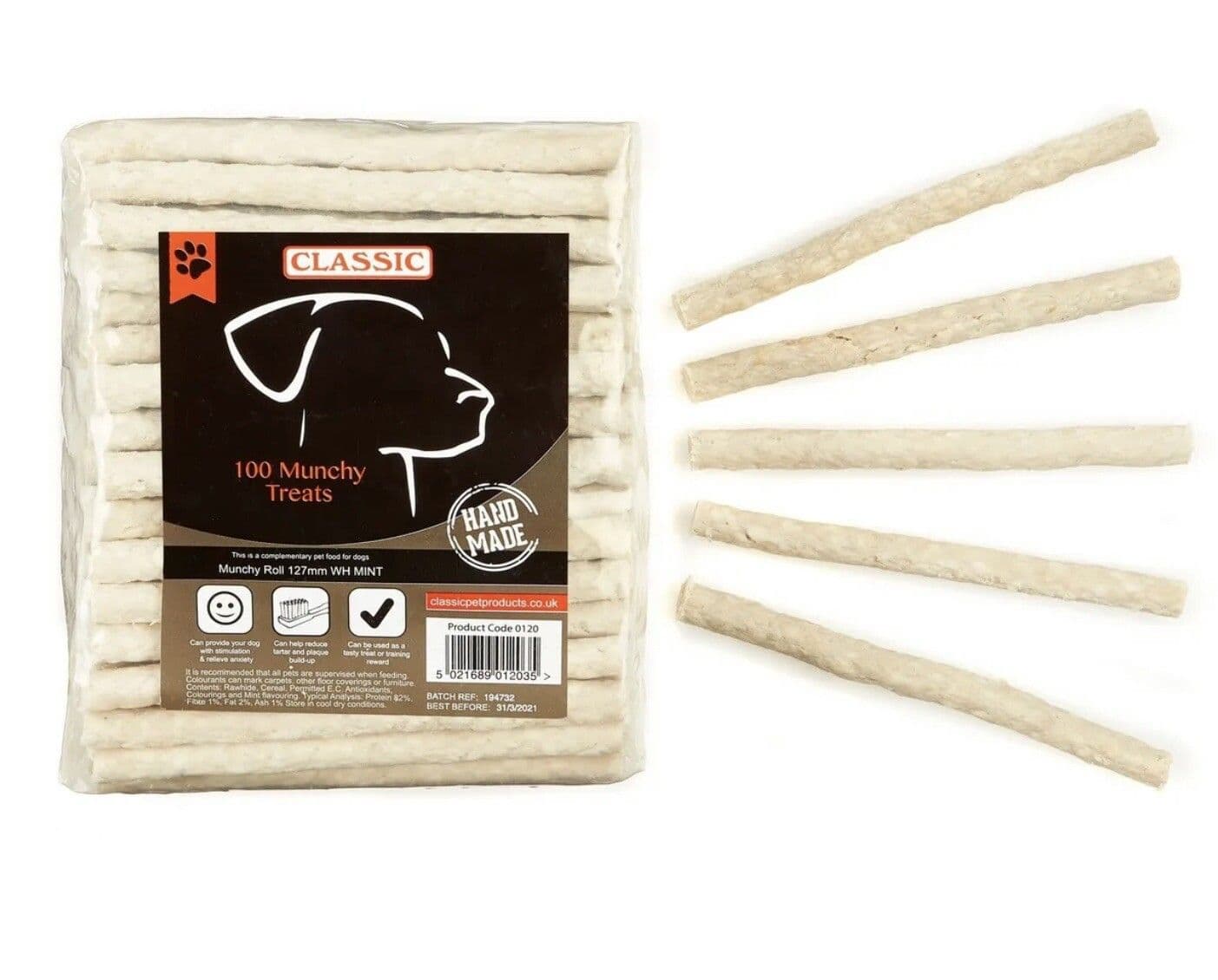 Fresh Breath Munchy Roll (6”)