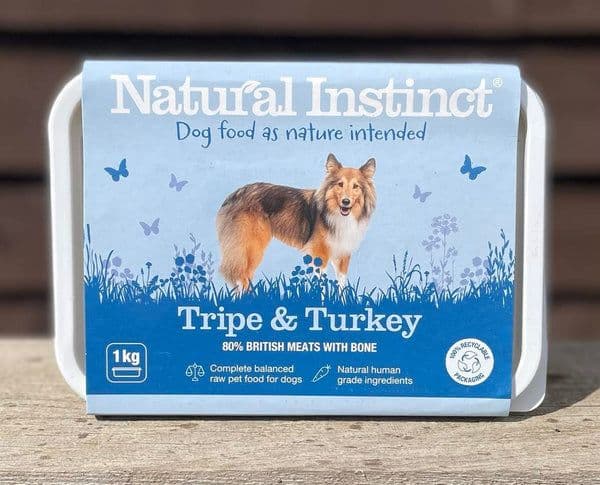 Natural Instinct Raw Natural Tripe & Turkey (1kg)