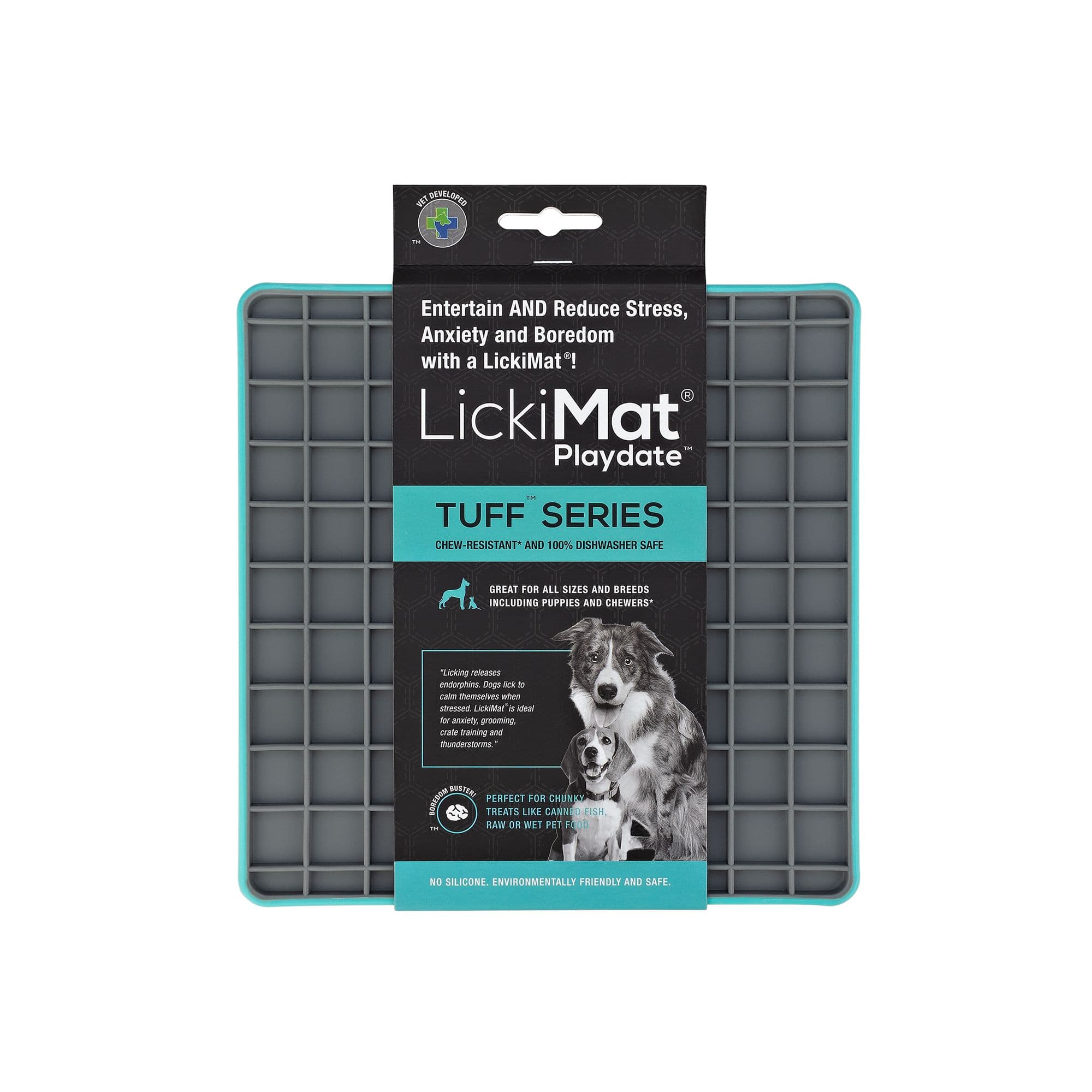 LickiMat Tuff Playdate (Turquoise)(20cm)