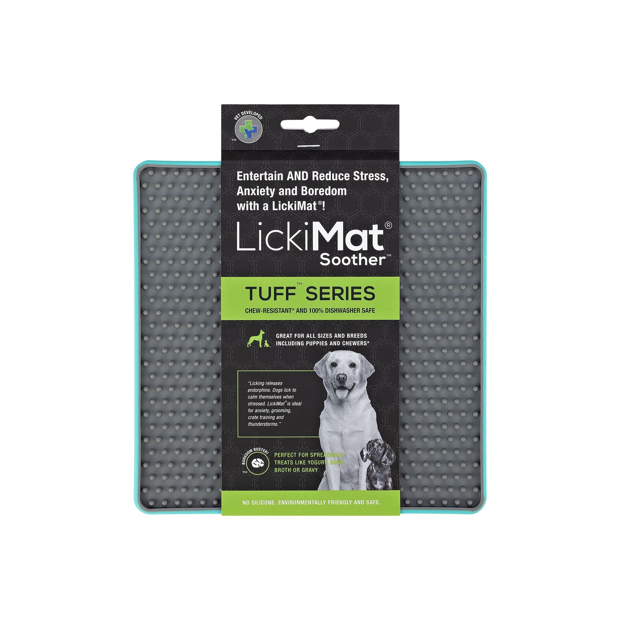 LickiMat Tuff Soother (Turquoise)