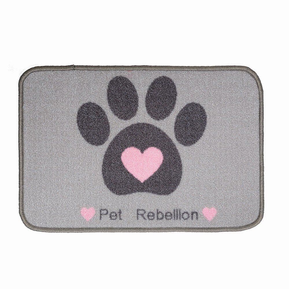 Pet Rebellion Dinner Mate Little Paws Large Absorbent Food Mat (40 x 60cm)