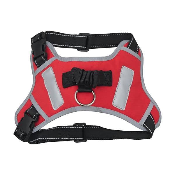 Rosewood Slip on Reflective Dog Harness Red (Small)