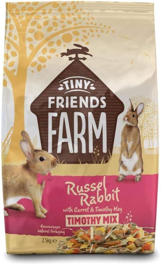 Supreme Tiny Friends Farm Russel Rabbit Timothy Mix (2.5kg)