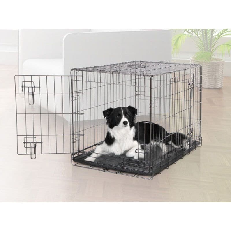 Hagen Dogit 2 Door Black Wire Dog Crate (Small)