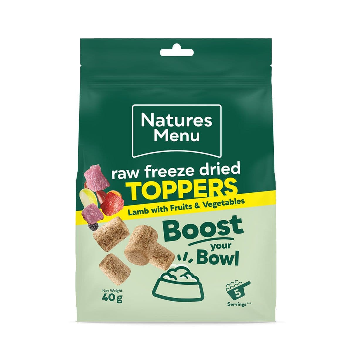 Natures Menu Complete Freeze Dried Grain Free Topper Lamb (40g)