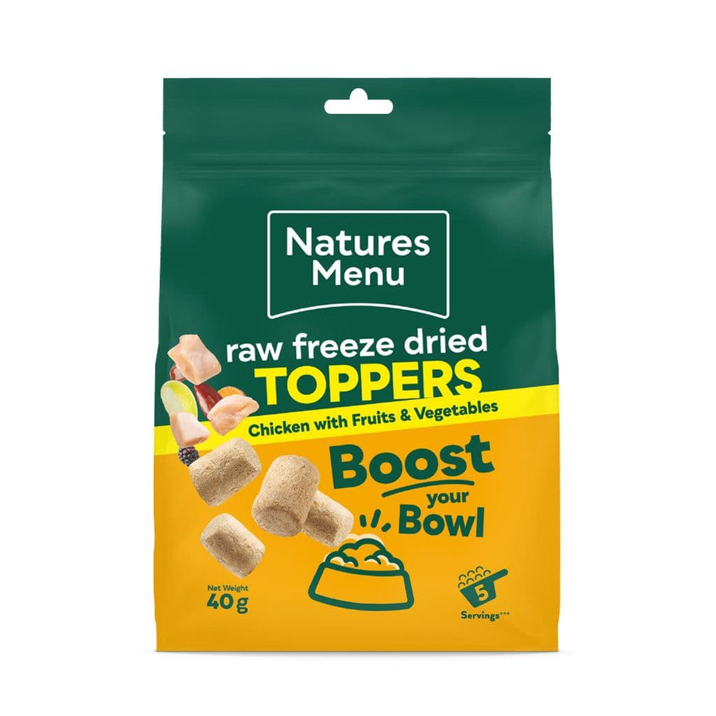Natures Menu Complete Freeze Dried Grain Free Topper Chicken (40g)