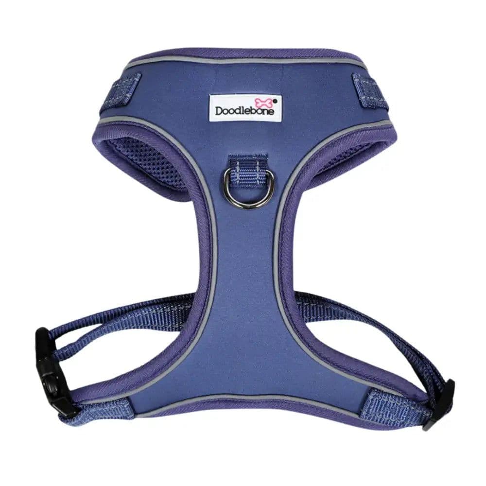 Doodlebone Adjustable Airmesh Harness, Indigo, 4-7