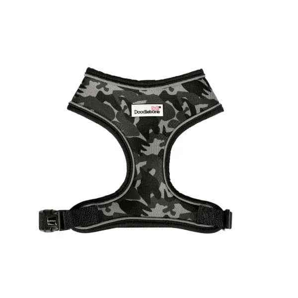 Doodlebone Airmesh Harness, Smokey Camo, 2
